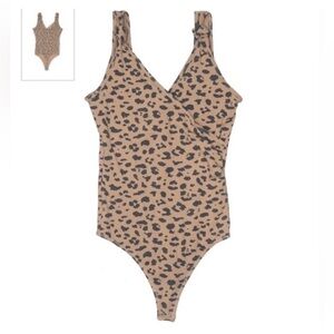 Abercrombie & Fitch Leopard Print Bodysuit